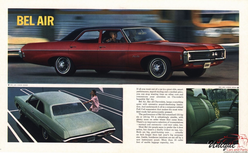 1969 Chevrolet Full-Size Brochure Page 3